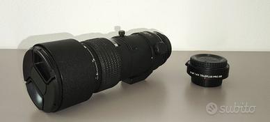 Nikon 300 f/4 Af con moltiplicatore 1,4x