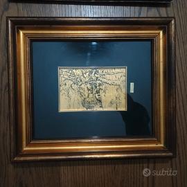 Roesler Franz, su foglia oro vintage design 22kt 