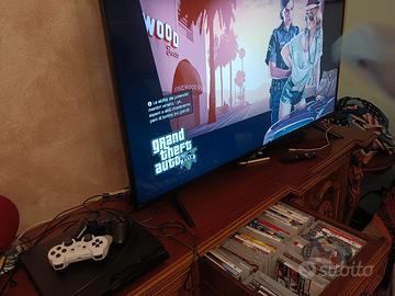 ps3 con joystick e giochi 