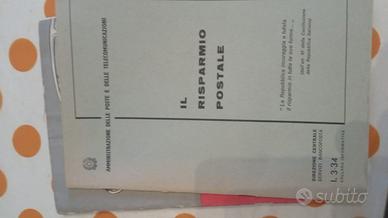 manualetto risparmio postale