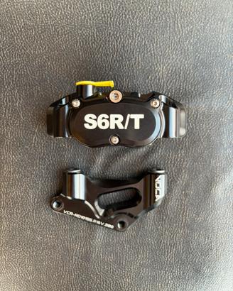 PINZA FRENO 4 PISTONI STAGE6 R/T MK2 NERO