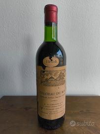 Vino rosso Chateau du Roc Bordeaux 1964