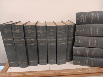 Enciclopedia Europea Garzanti 12 volumi