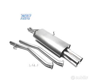 SILENZIATORE DI SCARICO PER BMW SERIE 3 E30 L6 198
