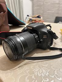 Canon eos 600d con obiettivo 18-135mm+accessori