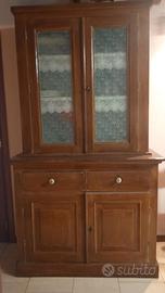 Credenza dispensa alzatina antica