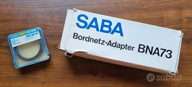 Saba BNA73 e ADR 58/49 lotto 2 accessori x vhs