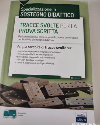 Tracce svolte per la prova scritta