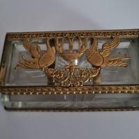 Antico  cofanetto  da scrivania   stile Impero  p
