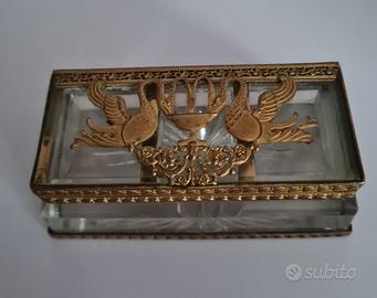 Antico  cofanetto  da scrivania   stile Impero  p