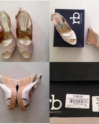 Scarpe zeppe sneakers estive e borse estive