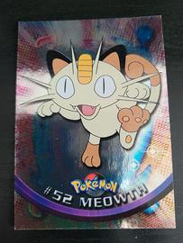 Pokémon Topps - 52 Meowth holo NM Near mint