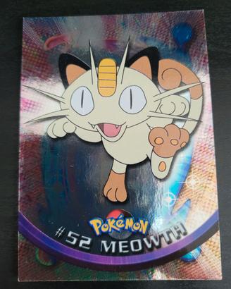 Pokémon Topps - 52 Meowth holo NM Near mint