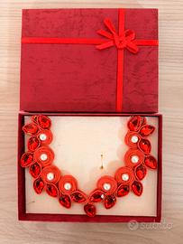 Collana artigianale con tecnica Soutache