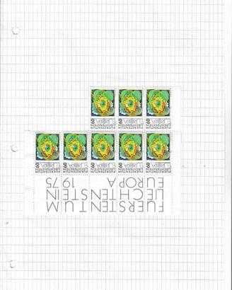 Liechtenstein - lotto francobolli