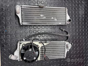 Radiatori + vaschetta + tubi husqvarna 610