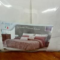 Trapunta Velluto Matrimoniale Angel's coll - beige