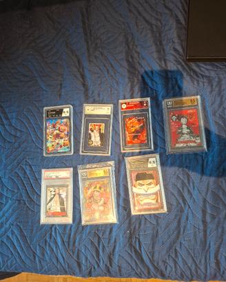 Lotto carte one piece gradate
