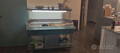 vetrina refrigerata per antipasti e/o dessert