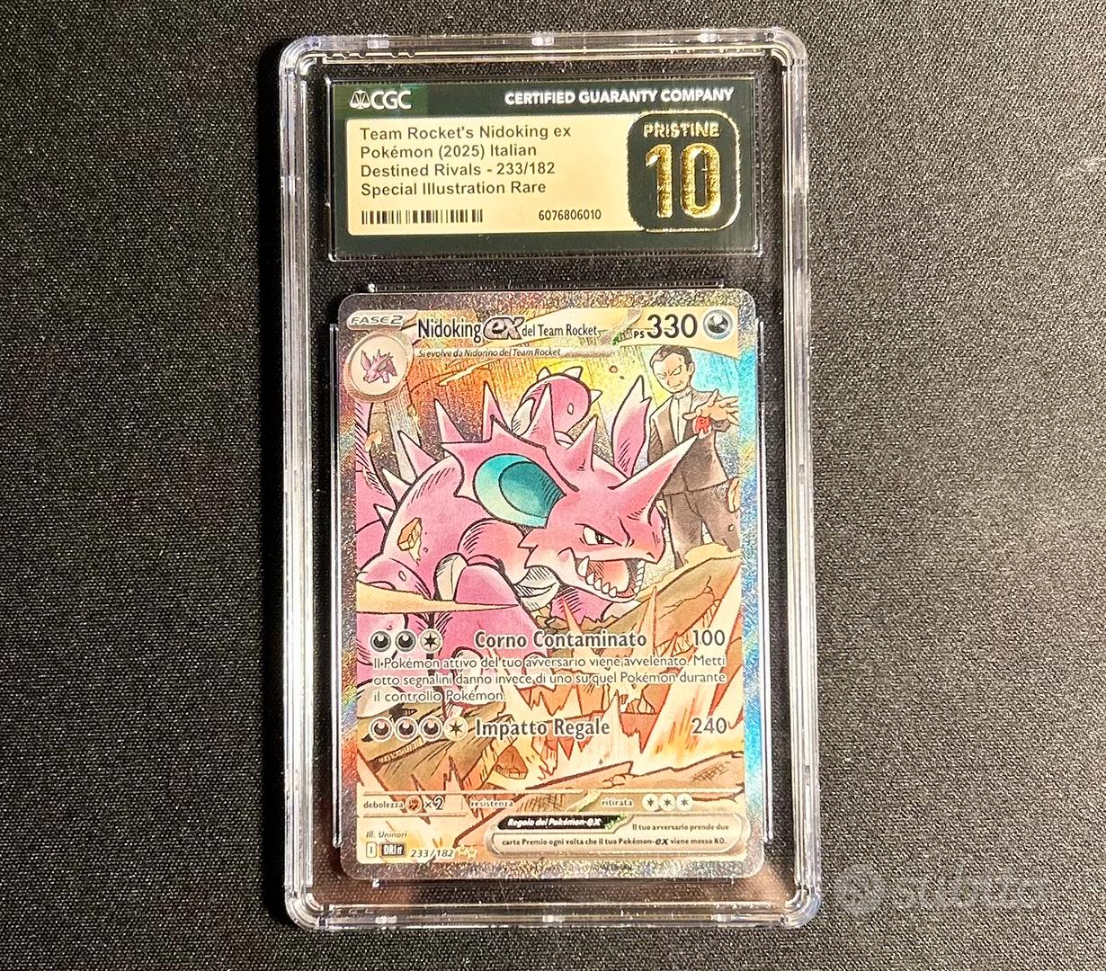 Carta Pokemon Nidoking 233 POP 1 - Collezionismo In vendita a Milano