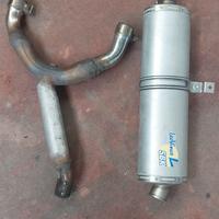 scarico e collettore Bmw r850r 