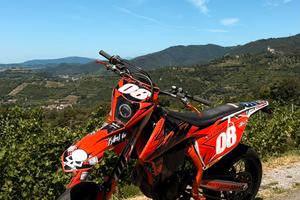 Ktm 450 exc-f six days OMOLOGATO MOTARD