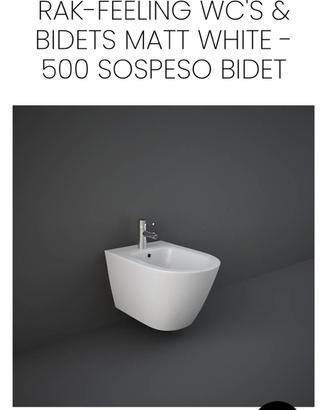 BIDET SOSPESO RAK FEELING scheggiato