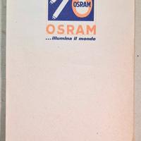 Blocco Notes Vintage Anni 70 OSRAM lampade