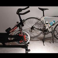 bici da corsa e spinning