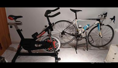 bici da corsa e spinning