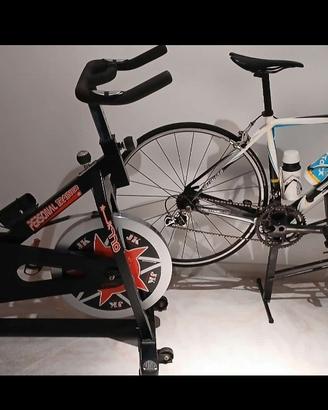 bici da corsa e spinning