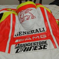 Giubbotto Ducati tg 50 guanti pantaloni Dainese 