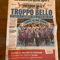 Gazzetta dello sport europei 2020