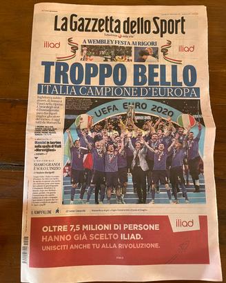Gazzetta dello sport europei 2020