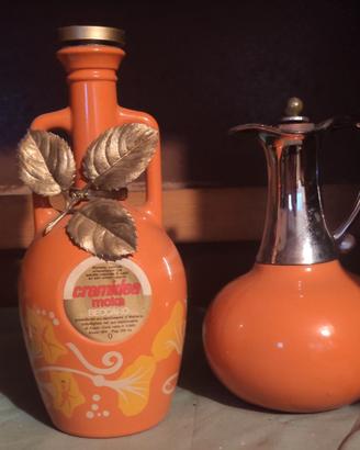 Due bottiglie Cremidea Beccato anni '70