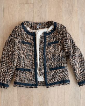 blazer in tweed