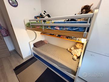 Letto a castello per bambini
