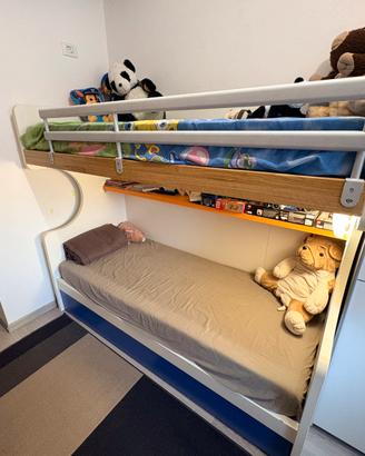 Letto a castello per bambini