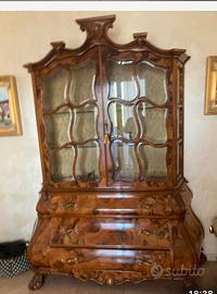 Cristalliera in stile Barocco