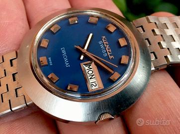 Kienzle Diplomat Swiss Automatic Disco Volante Eta