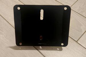 porta targa artigianale rialzato per vespa