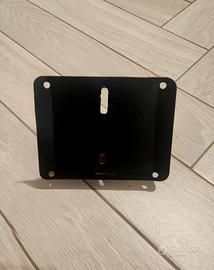 porta targa artigianale rialzato per vespa
