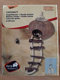 Tana per criceti/nido per uccellini