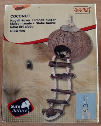 Tana per criceti/nido per uccellini