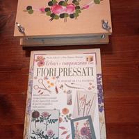 Pressa per fiori da essiccare più libro