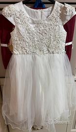 Vestito da cerimonia per bambina, 8 anni.