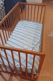 culla per bimbi compresa di materasso 