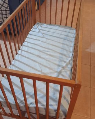 culla per bimbi compresa di materasso 