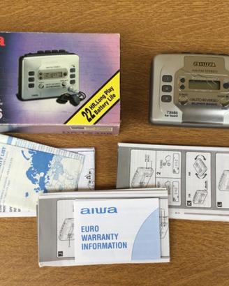 Lettore di musicassette AIWA HS-TX486 con radio