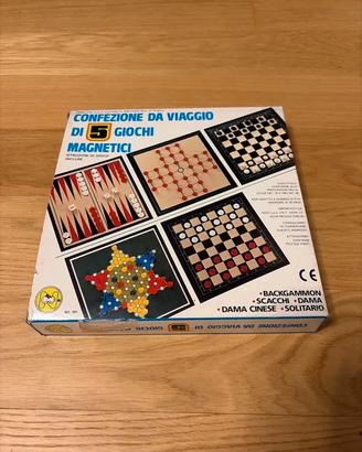 Giochi in scatola da viaggio magnetici